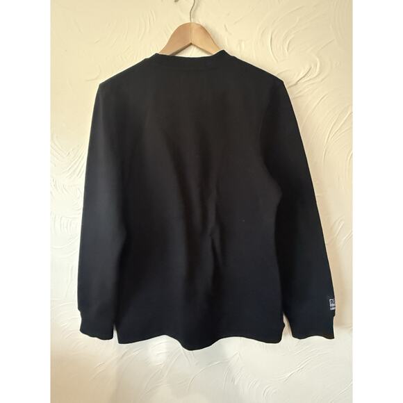 Lurking Class No Masters Sweatshirt Black Skull Flame Graphic Pullover Men’s S - Picture 3 of 5